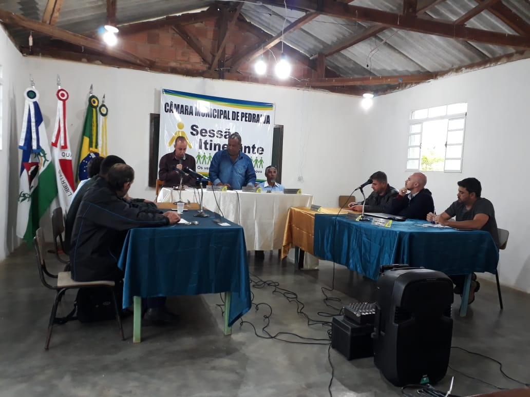 4ª Sessão Itinerante de 2018 no Bairro Pedra Preta