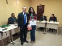 Entrega da medalha de Aluno Nota 10