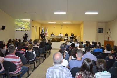 Entrega do título de Mérito Educacional em 2018