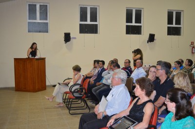 Entrega do título de Mérito Educacional em 2018