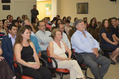 Entrega do título de Mérito Educacional em 2018