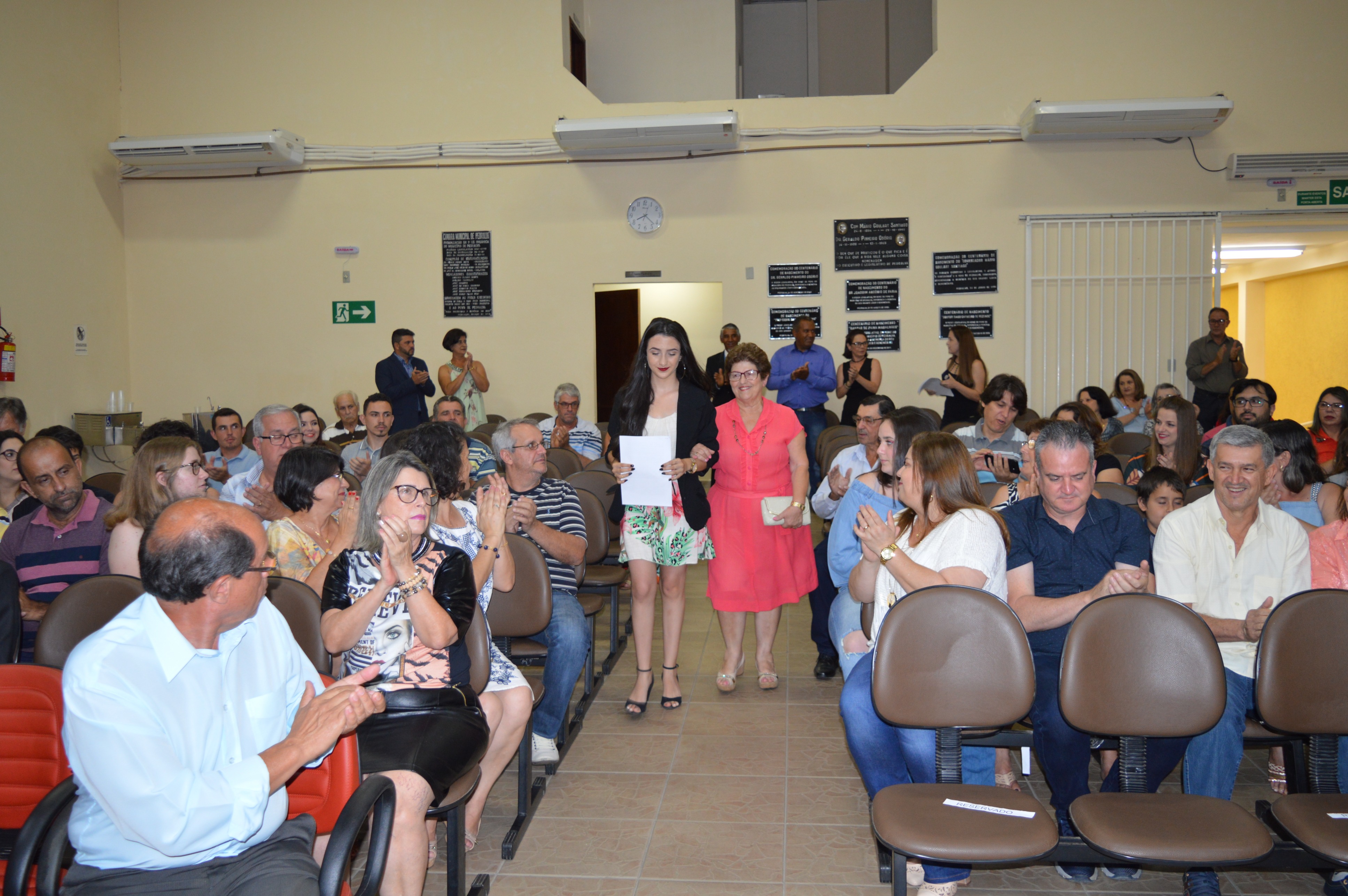 Entrega do Título de Mérito Educacional em 2019