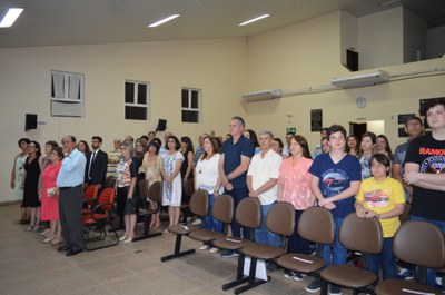 Entrega do Título de Mérito Educacional em 2019