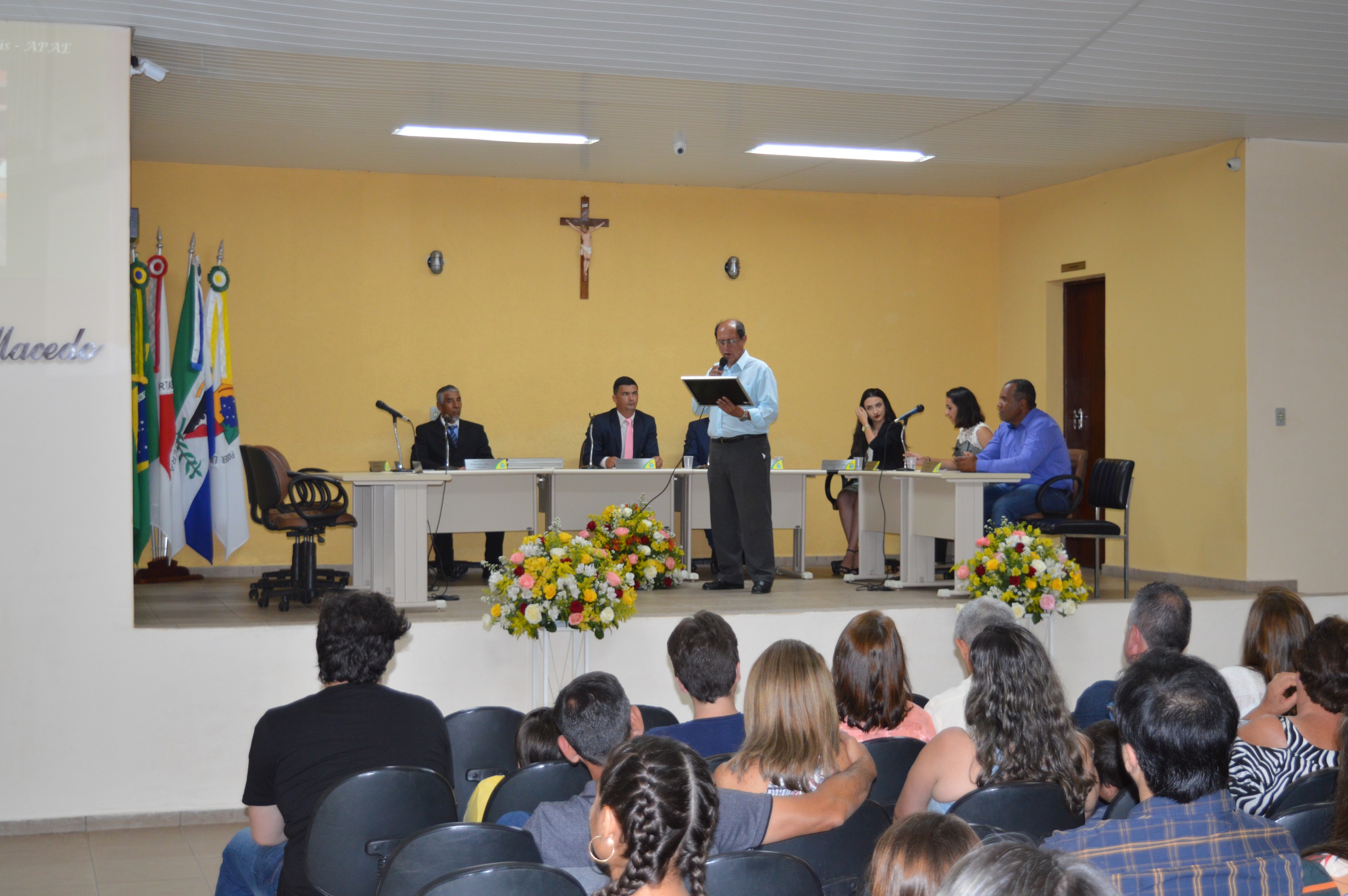 Entrega do Título de Mérito Educacional em 2019