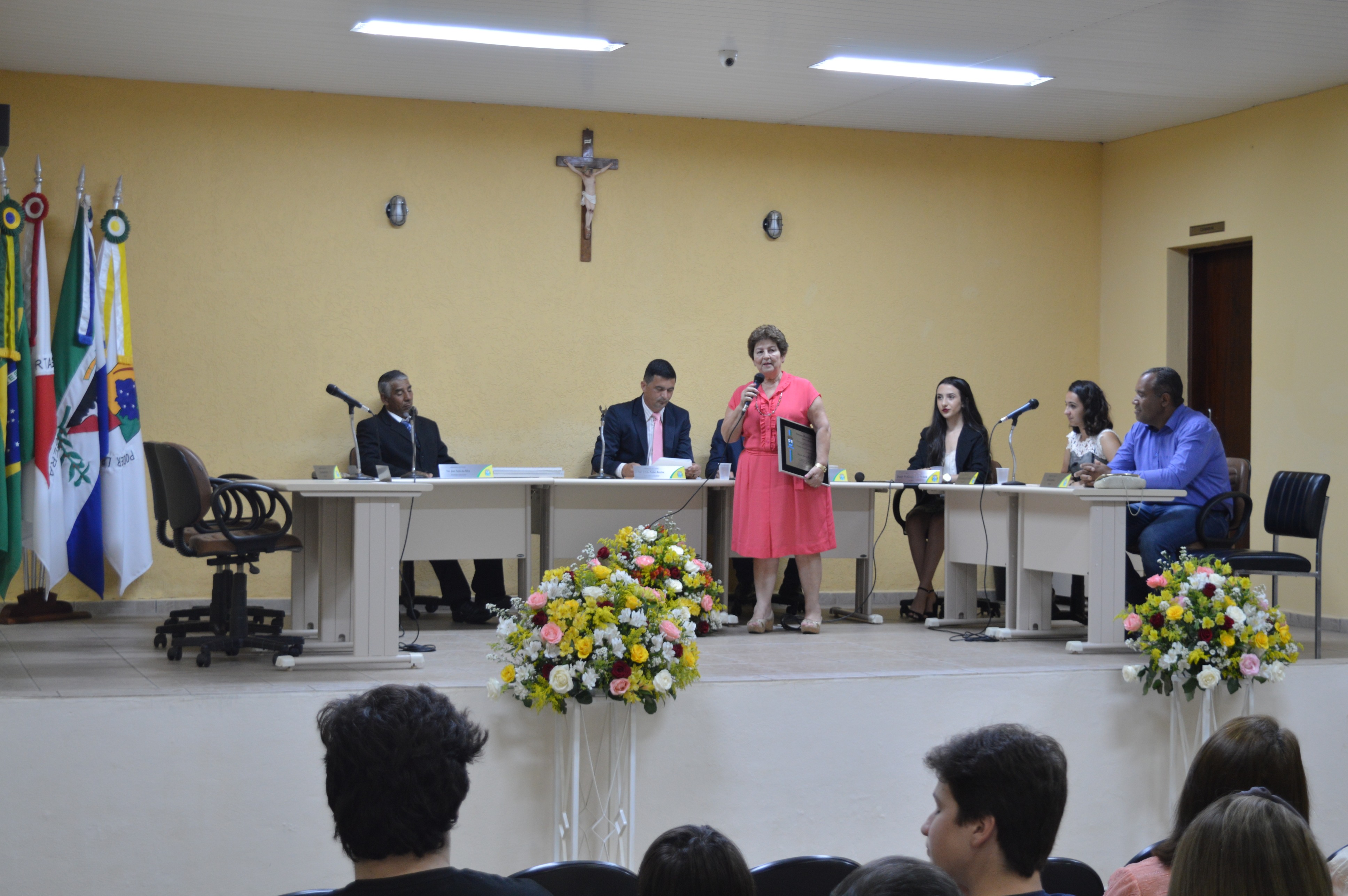 Entrega do Título de Mérito Educacional em 2019