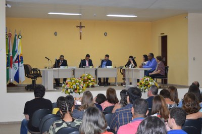 Entrega do Título de Mérito Educacional em 2019