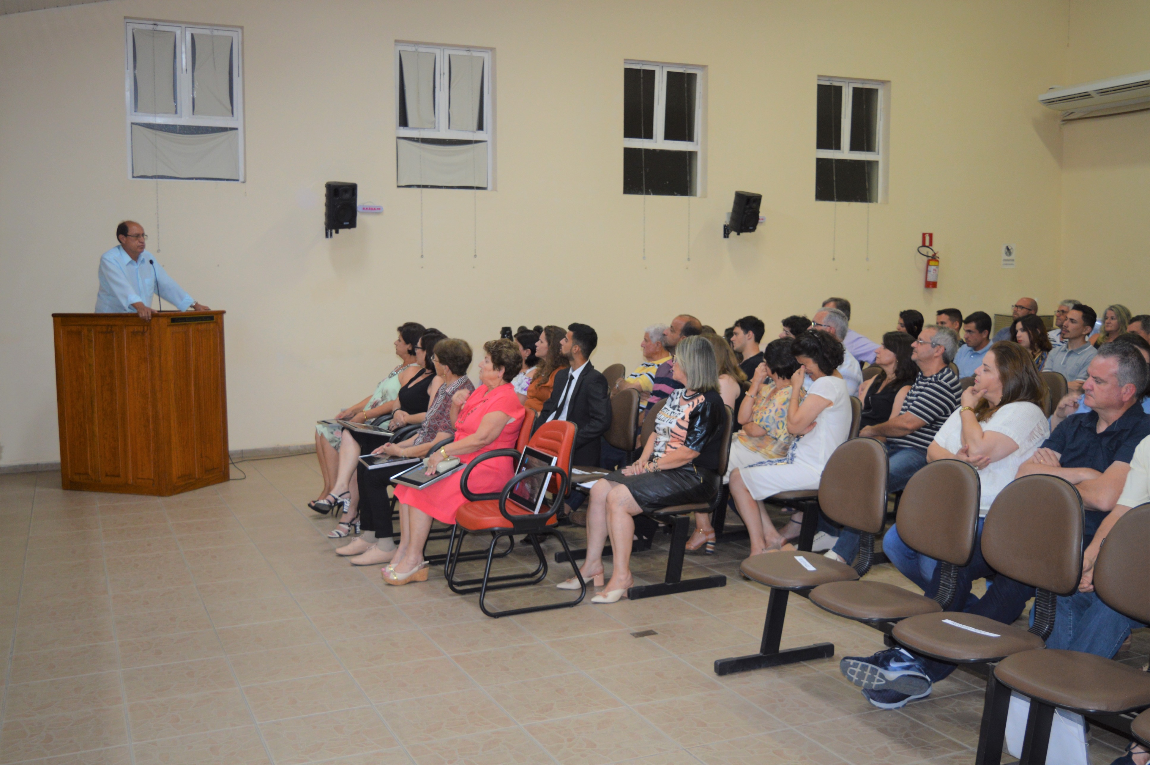 Entrega do Título de Mérito Educacional em 2019