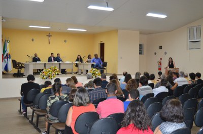 Entrega do Título de Mérito Educacional em 2019