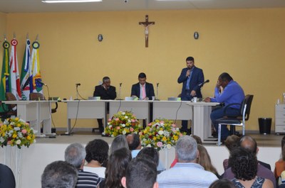 Entrega do Título de Mérito Educacional em 2019