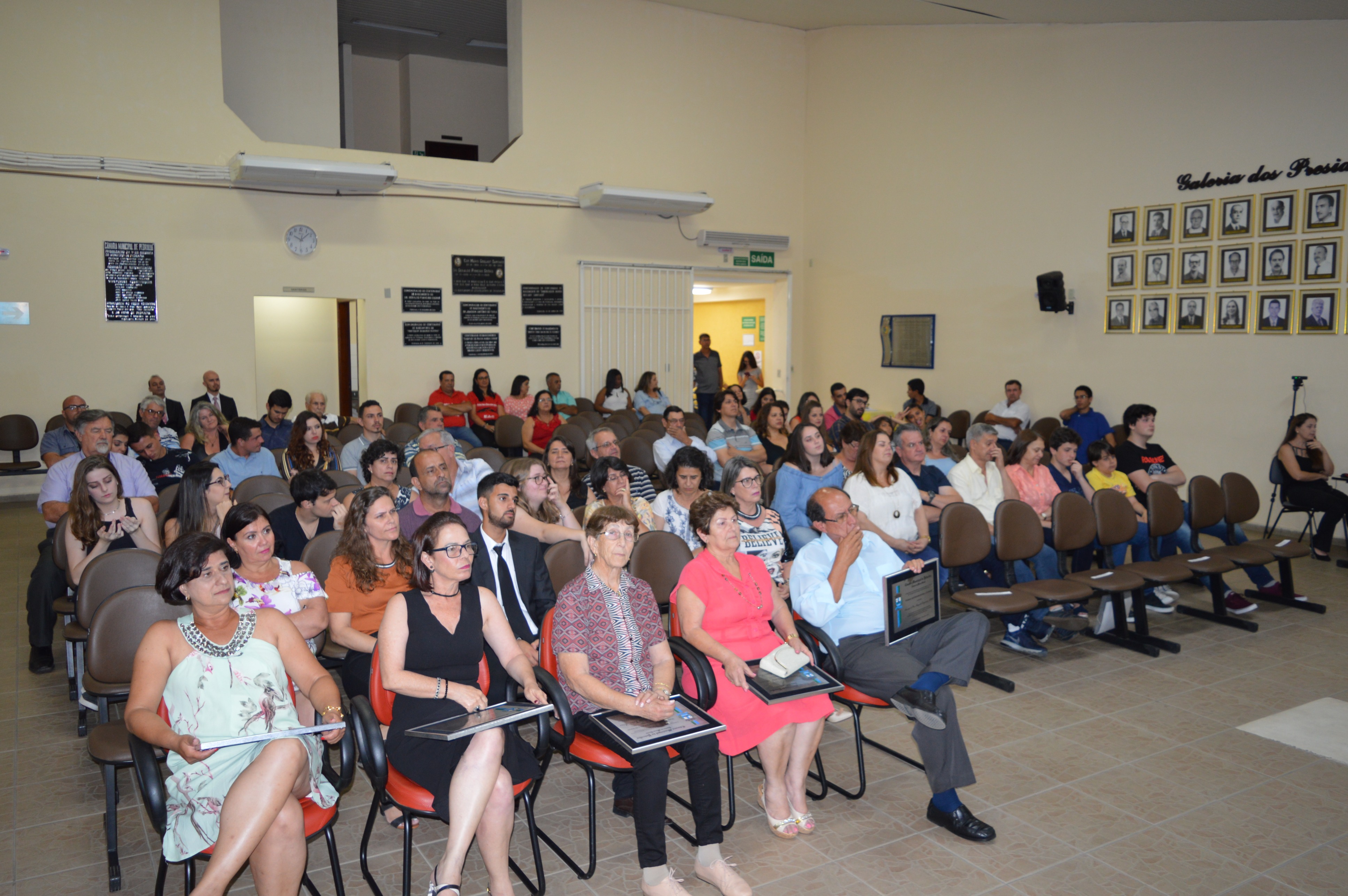 Entrega do Título de Mérito Educacional em 2019