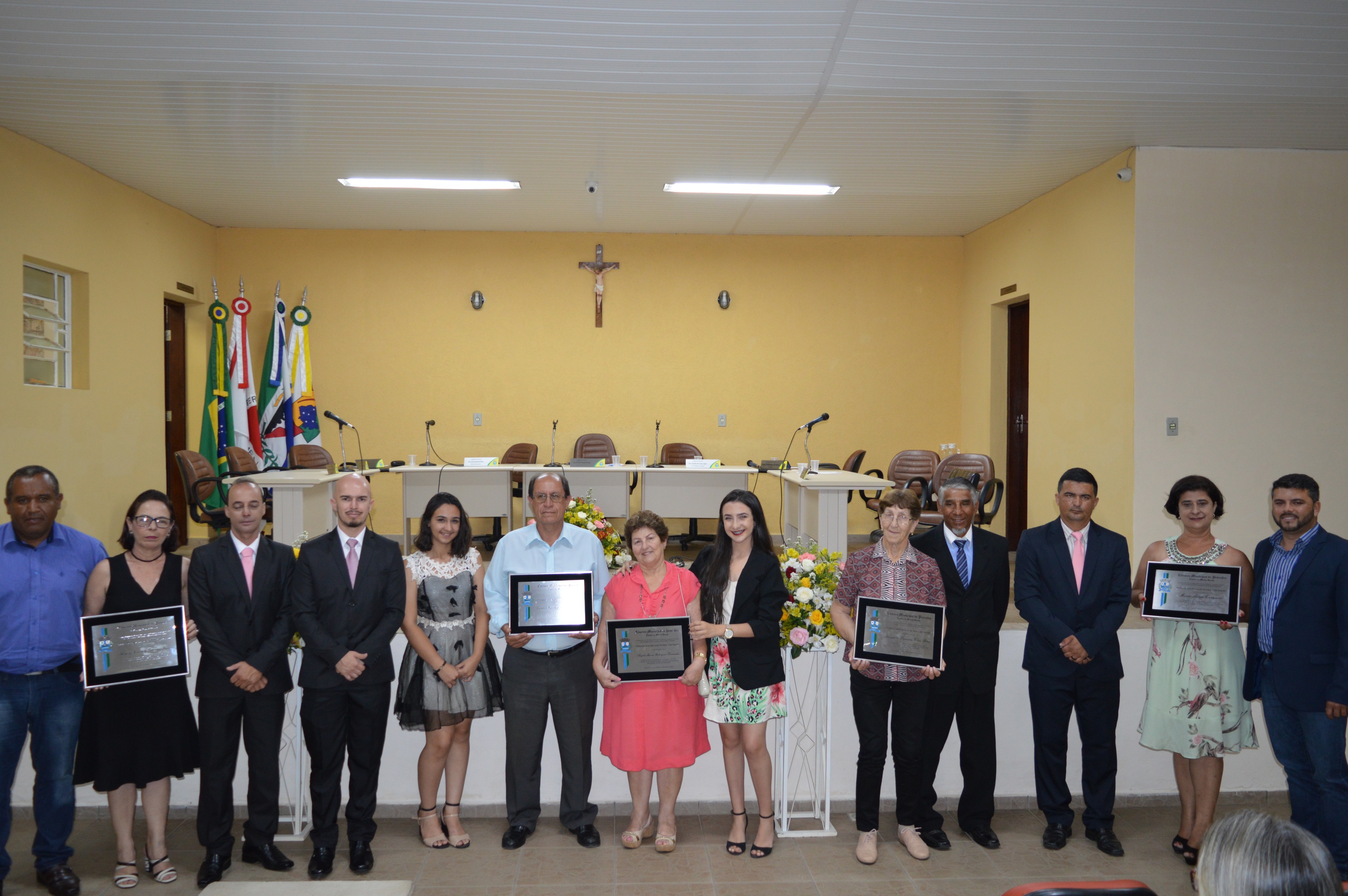 Entrega do Título de Mérito Educacional em 2019