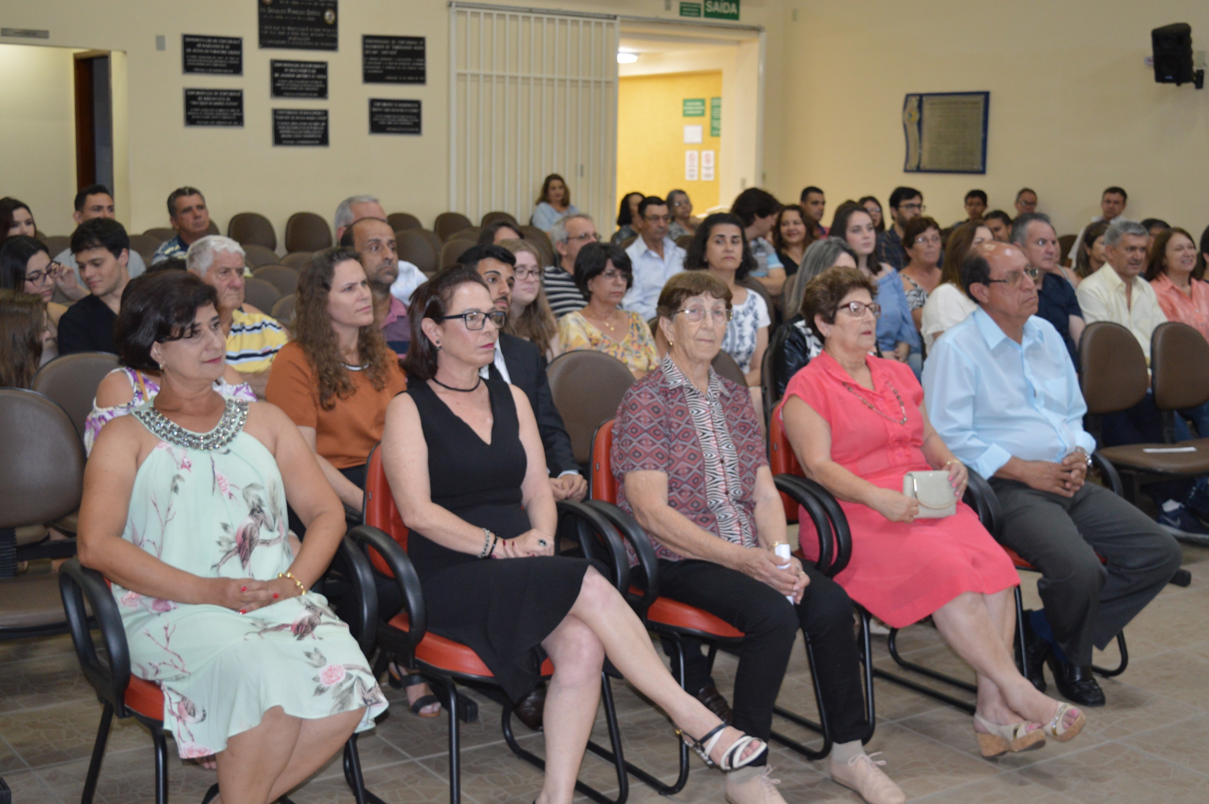 Entrega do Título de Mérito Educacional em 2019