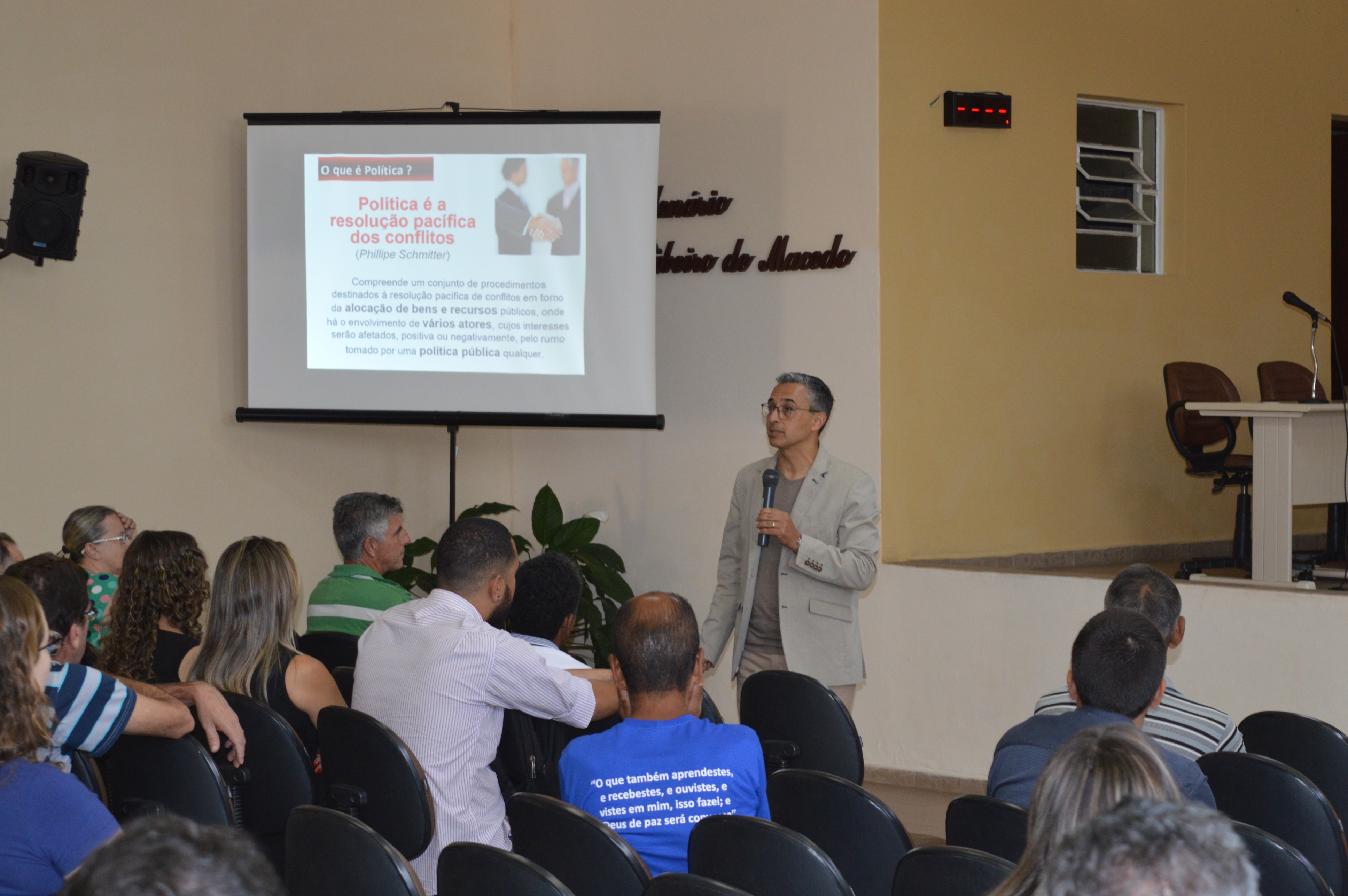 Evento Encontros com  a Política