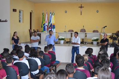 Palestra de inicio da Câmara Jovem de 2020