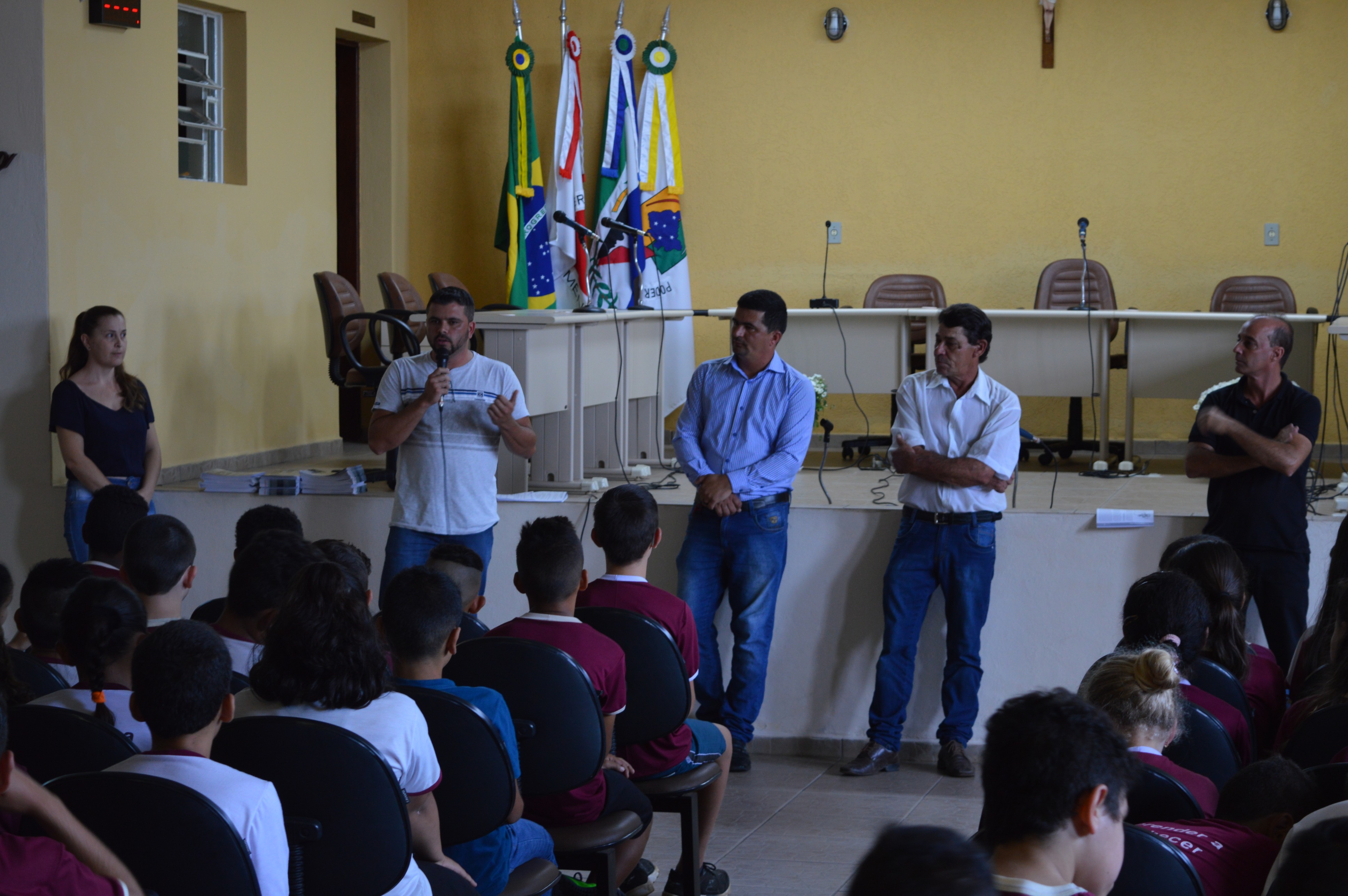 Palestra de inicio da Câmara Jovem de 2020