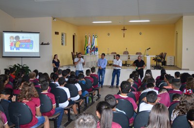 Palestra de inicio da Câmara Jovem de 2020