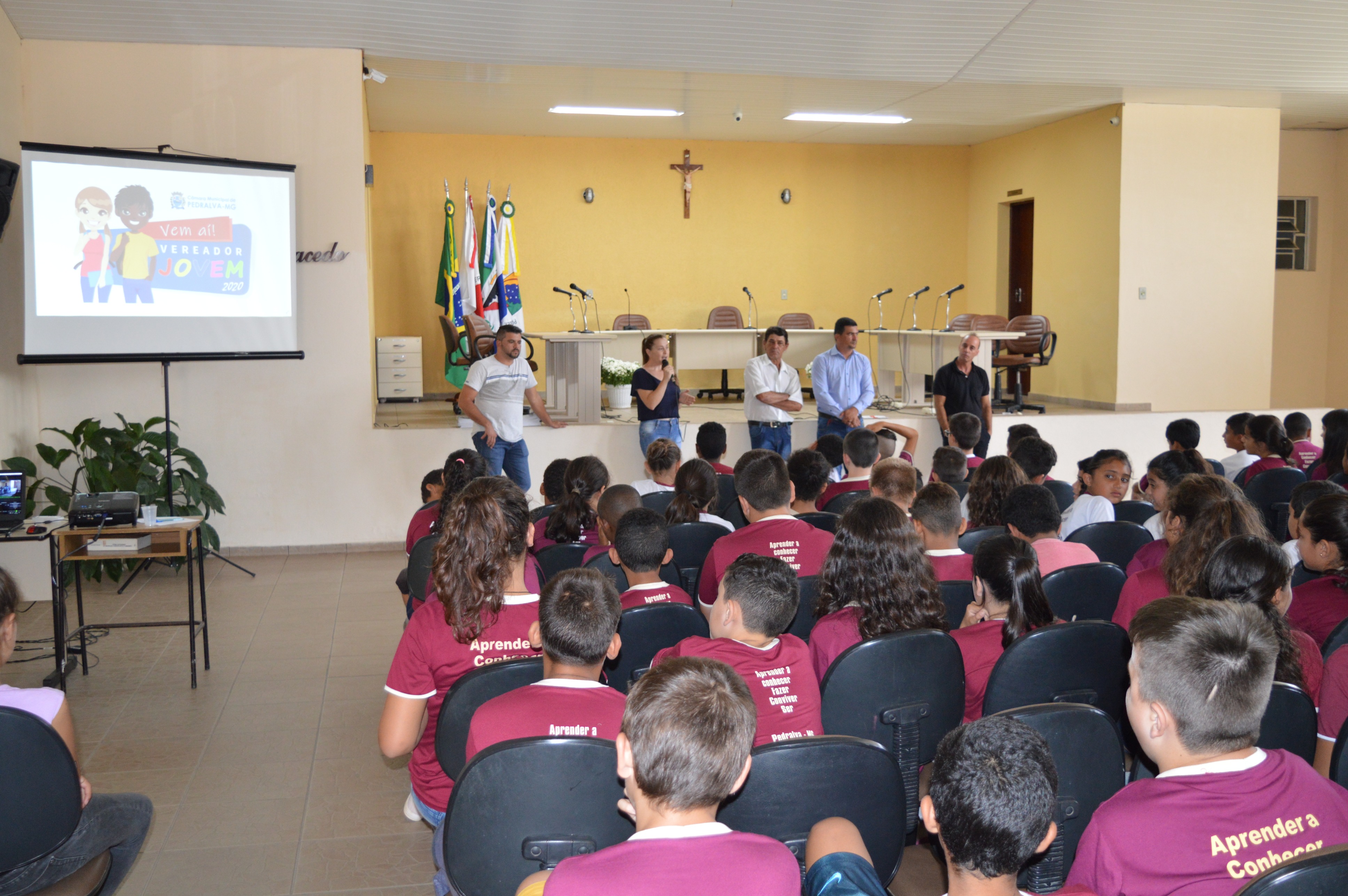 Palestra de inicio da Câmara Jovem de 2020