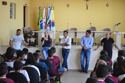 Palestra de inicio da Câmara Jovem de 2020