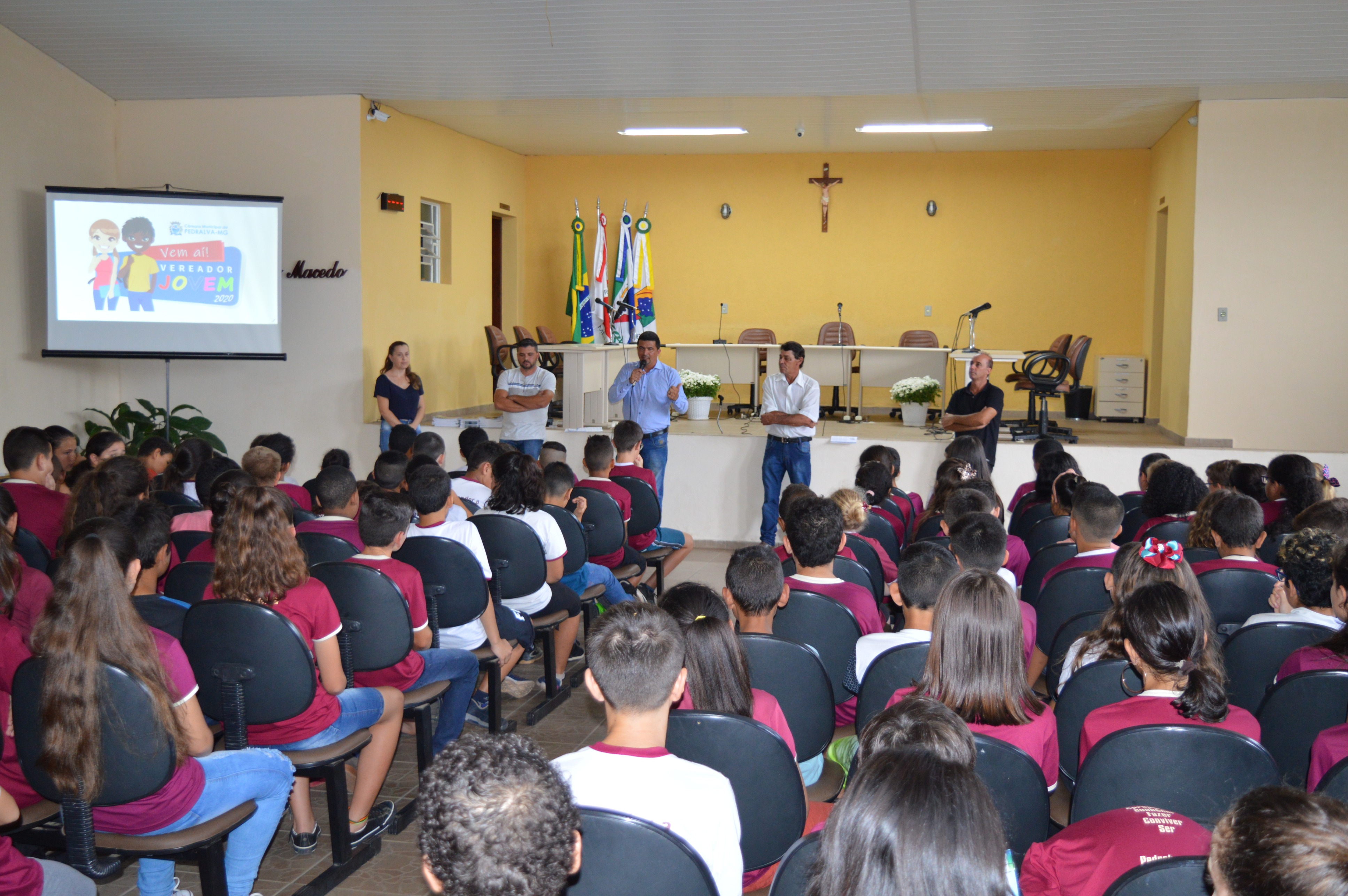 Palestra de inicio da Câmara Jovem de 2020