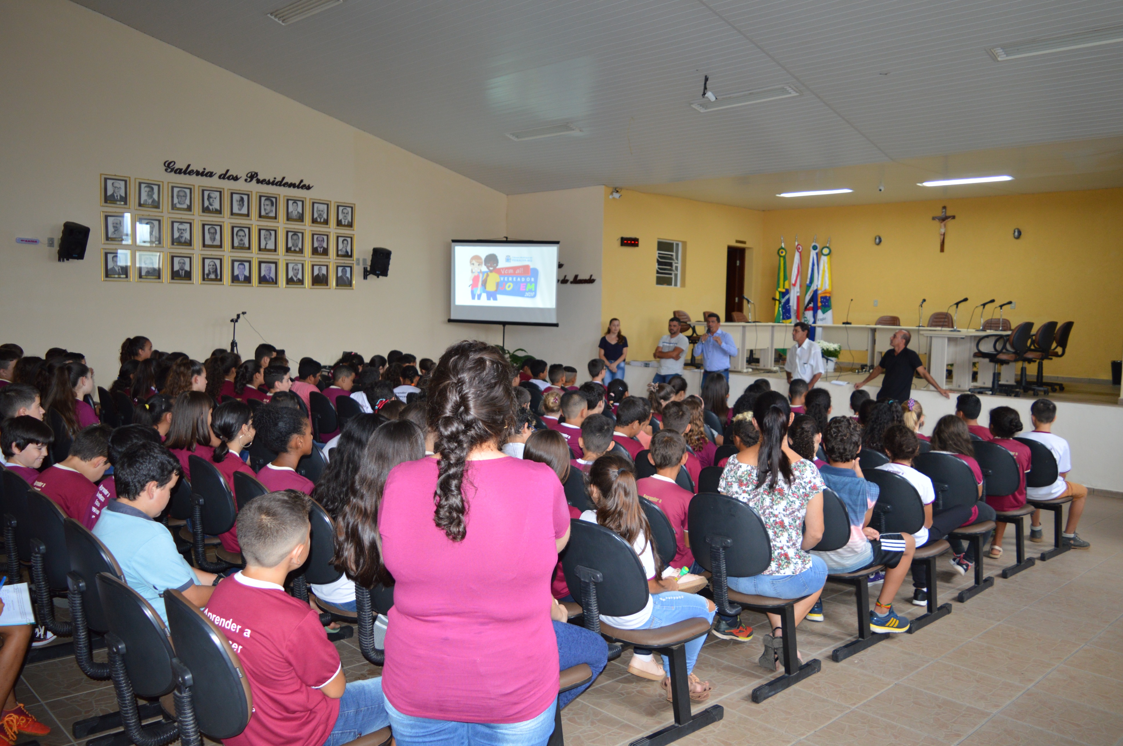 Palestra de inicio da Câmara Jovem de 2020