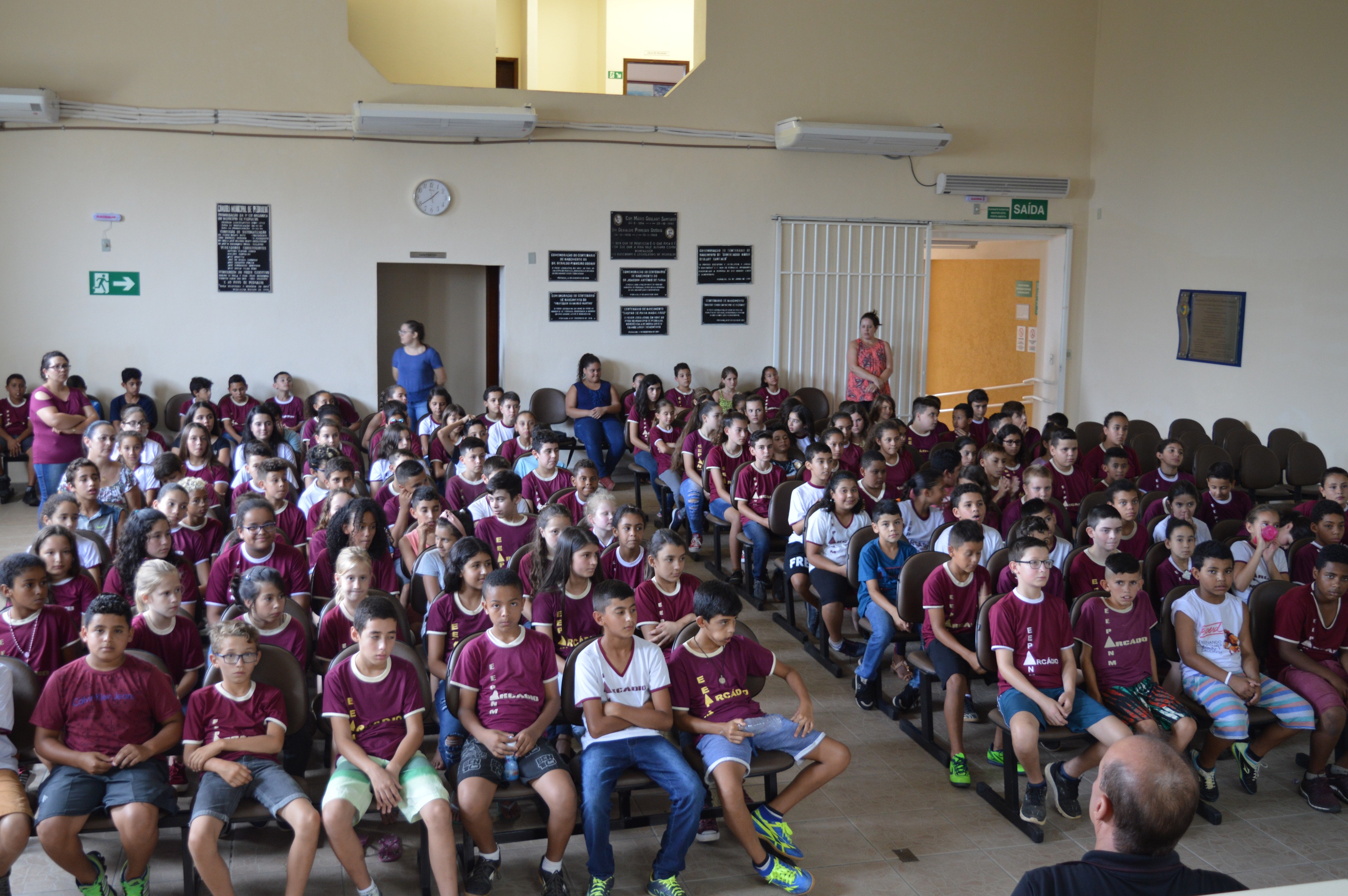 Palestra de inicio da Câmara Jovem de 2020