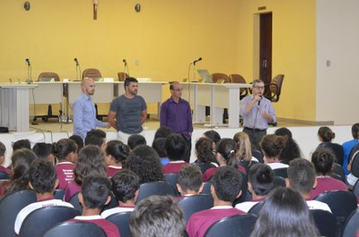 Palestra da Câmara Jovem