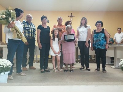 Homenagem as pessoas centenárias de Pedralva