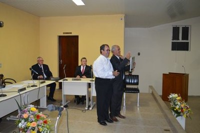 Sessão solene na Câmara Municipal