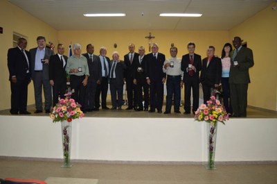 Entrega da medalha de Mérito Legislativo