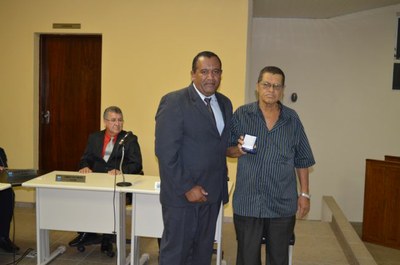 Entrega da medalha de Mérito Legislativo