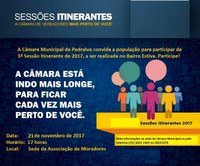 3ª Sessão Itinerante de 2017