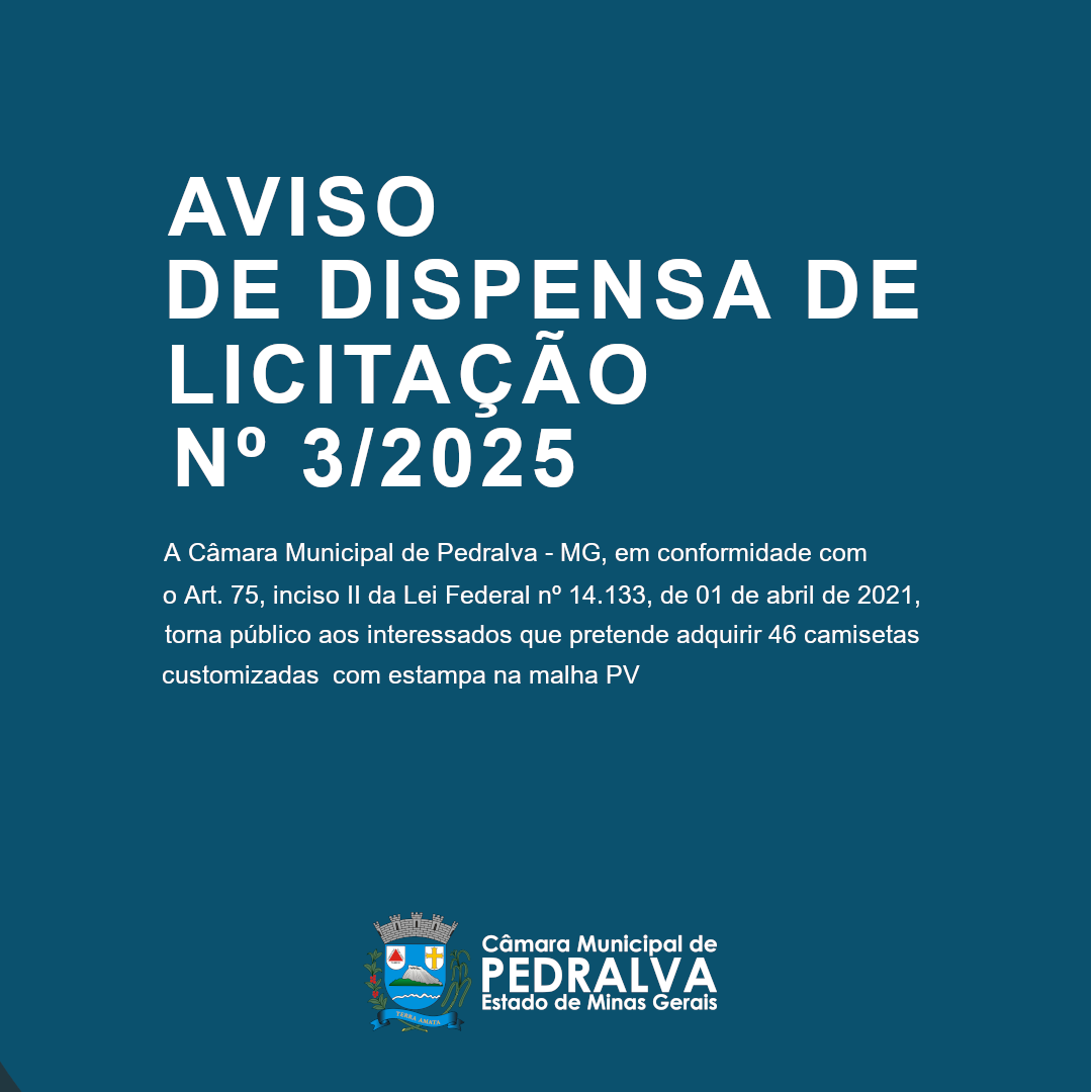 Dispensa de Licitação 