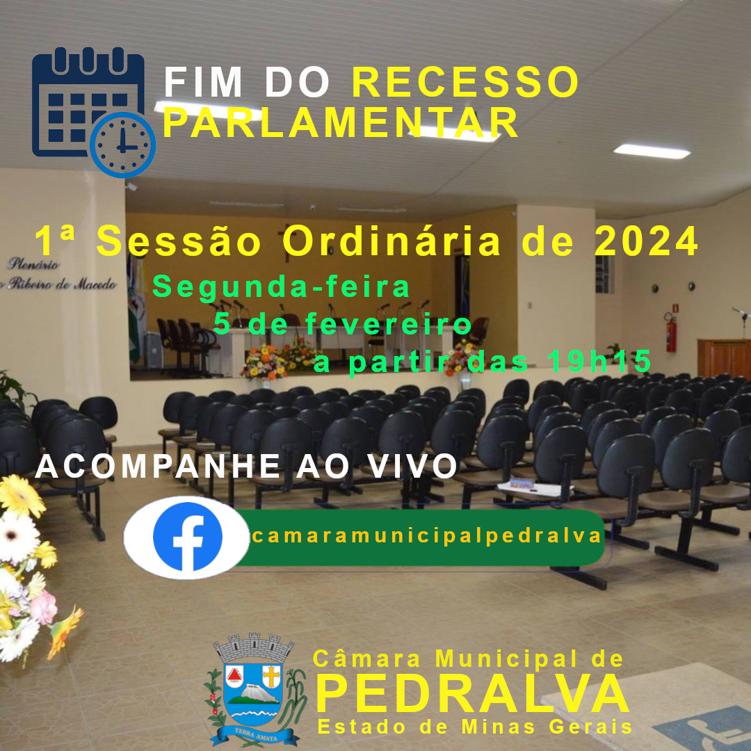 Fim do recesso parlamentar