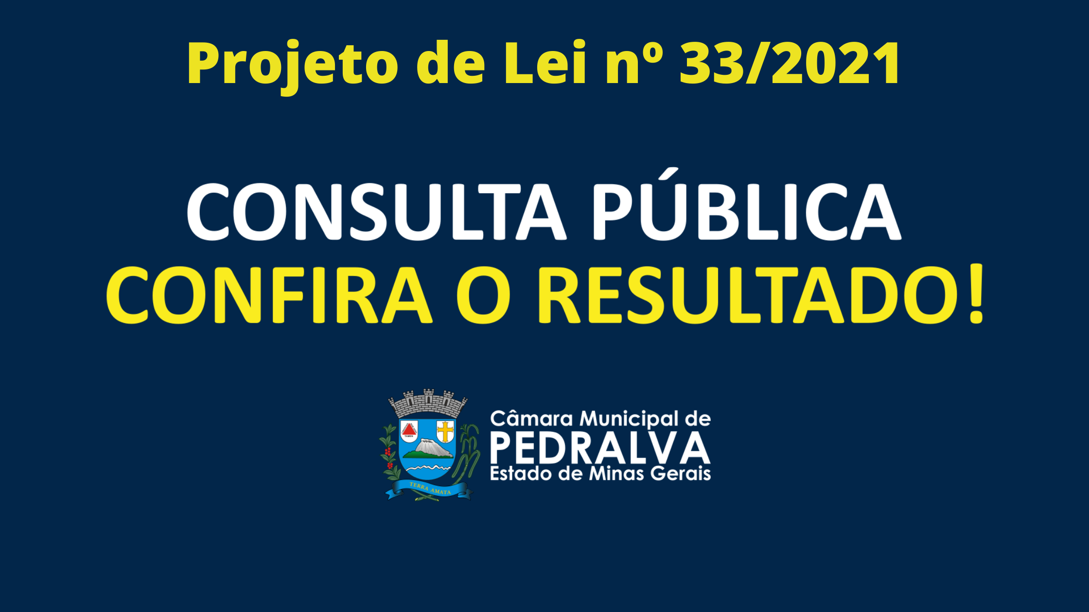 Resultado da Consulta Pública