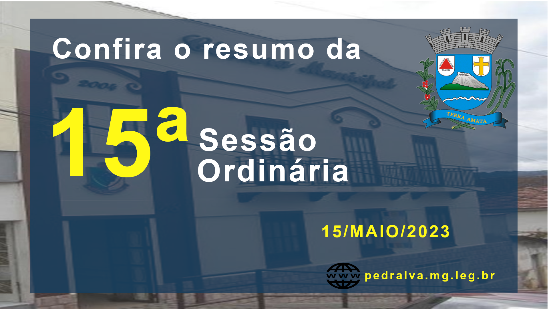 Resumo da 15ª Sessão Ordinária de 2023