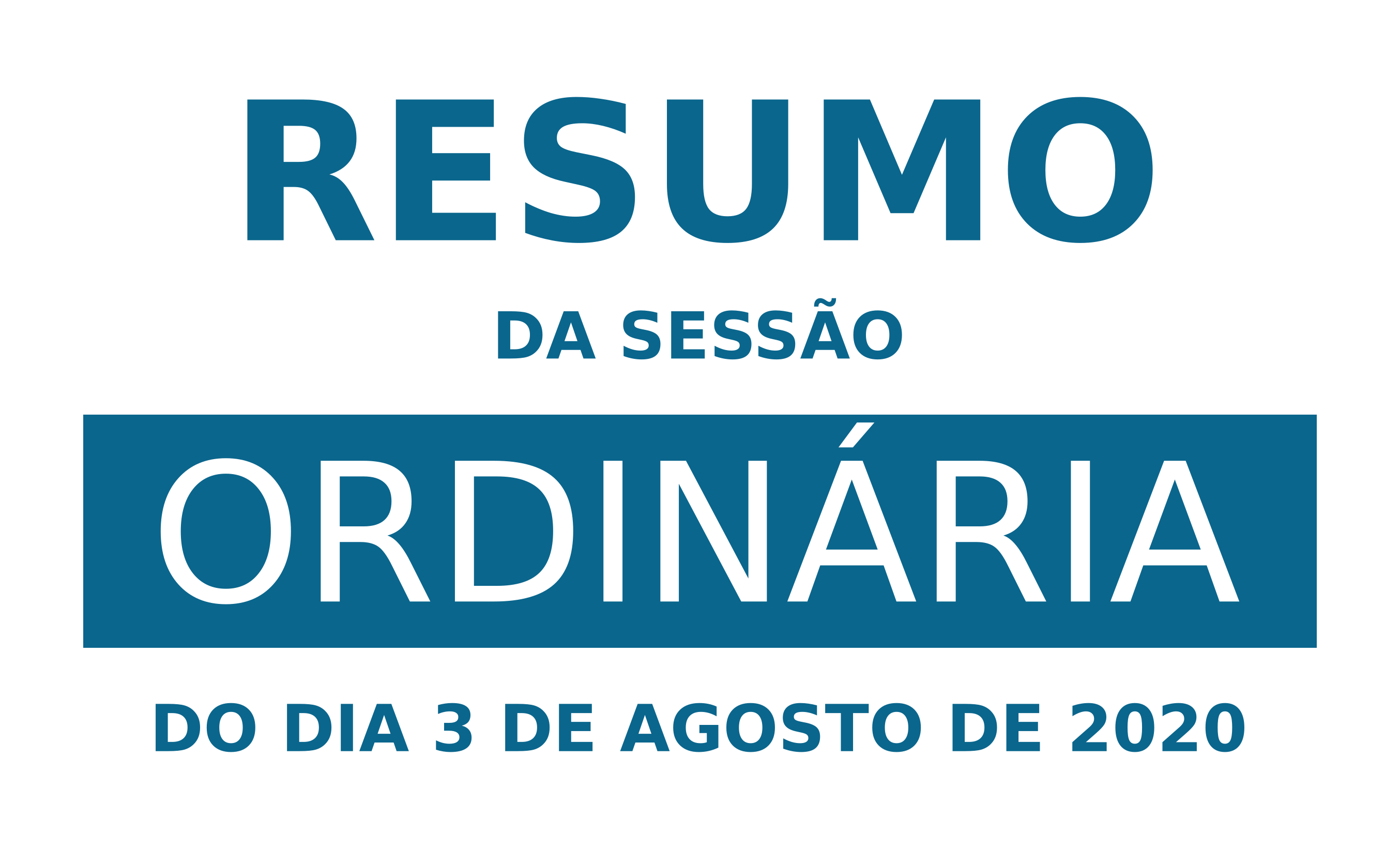 Resumo da 21ª Sessão Ordinária de 2020