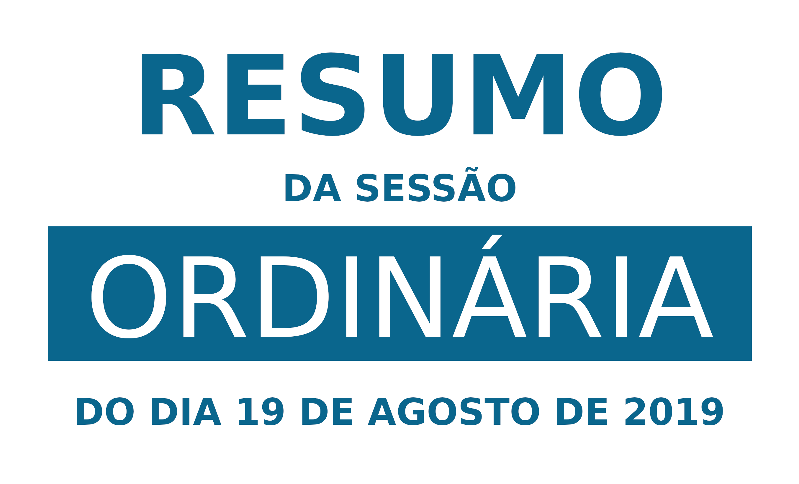 Resumo da 23ª Sessão Ordinária de 2019