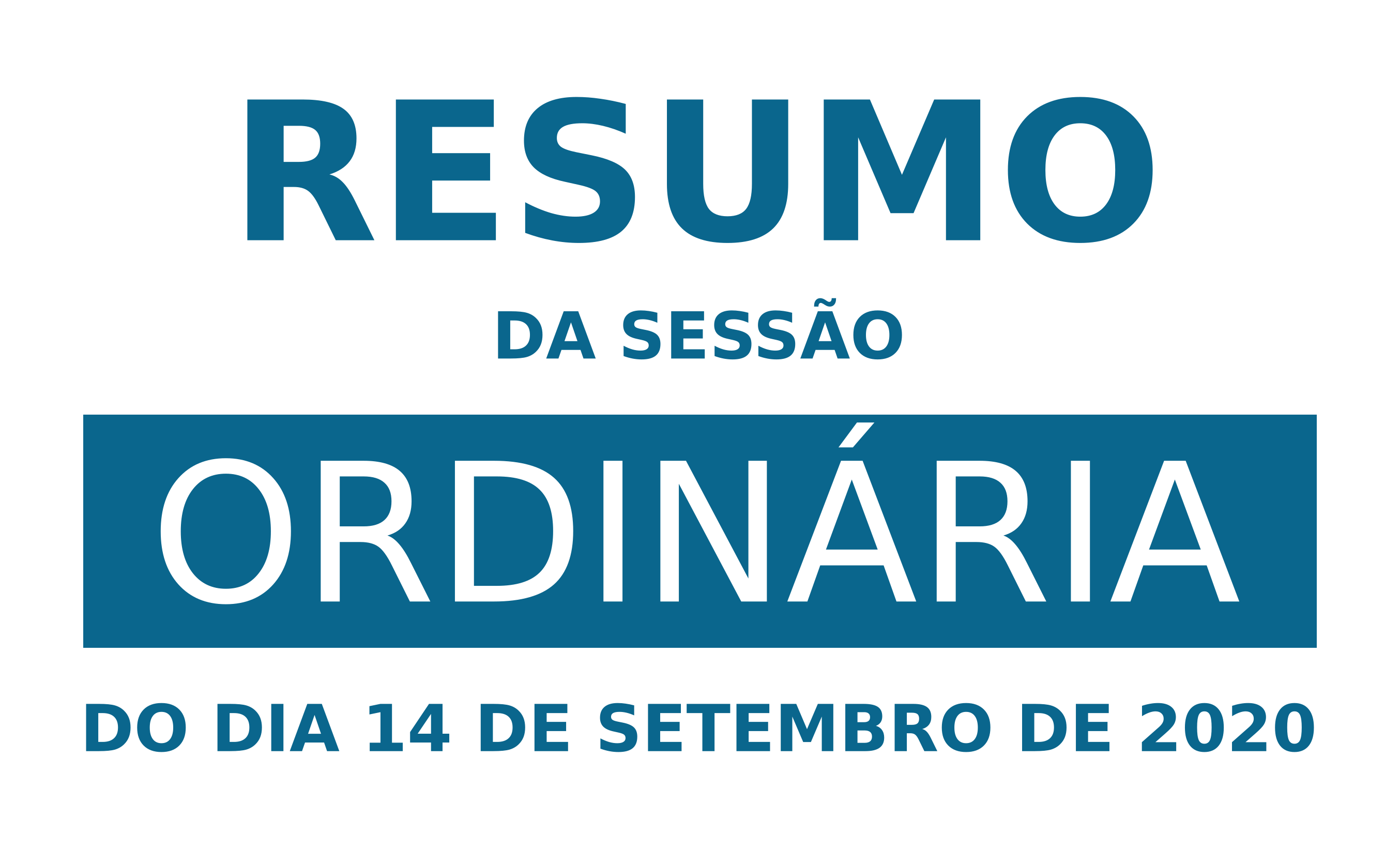 Resumo da 26ª Sessão Ordinária de 2020