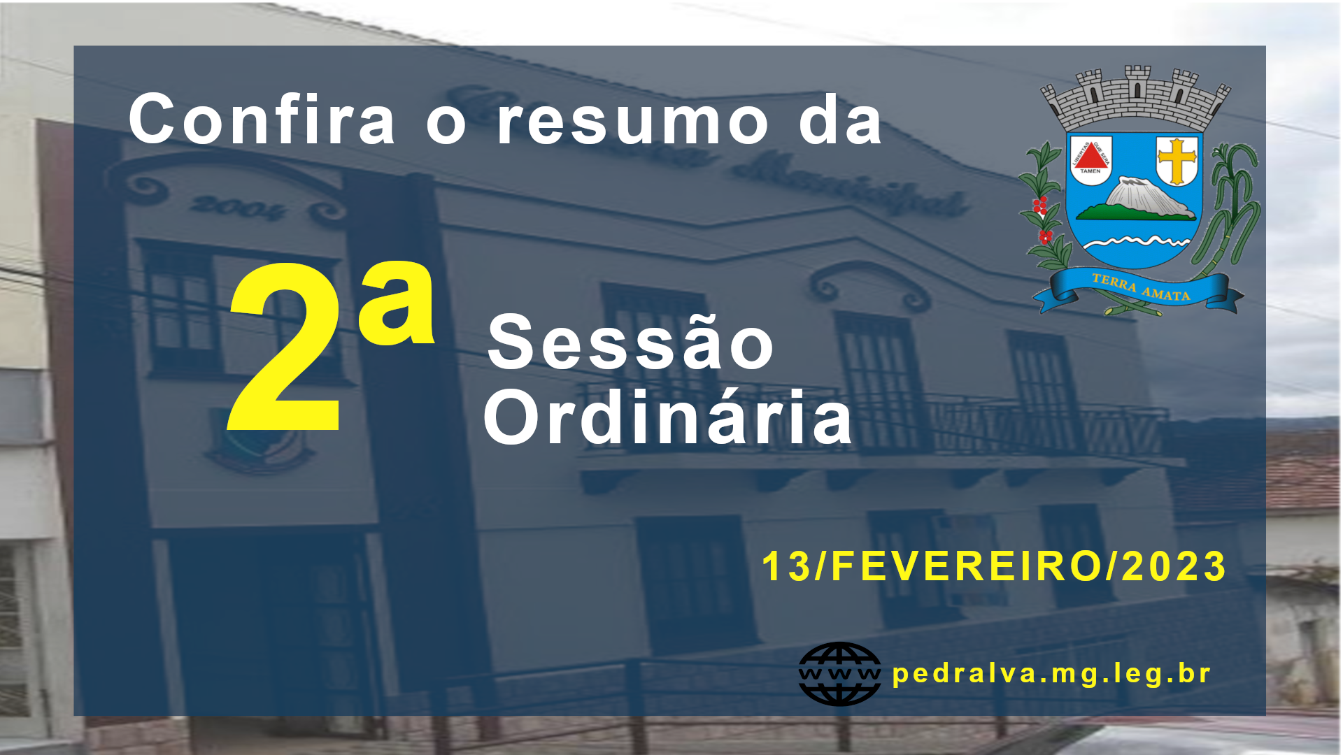 Resumo da 2ª Sessão Ordinária de 2023