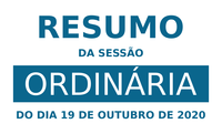 Resumo da 31ª Sessão Ordinária de 2020