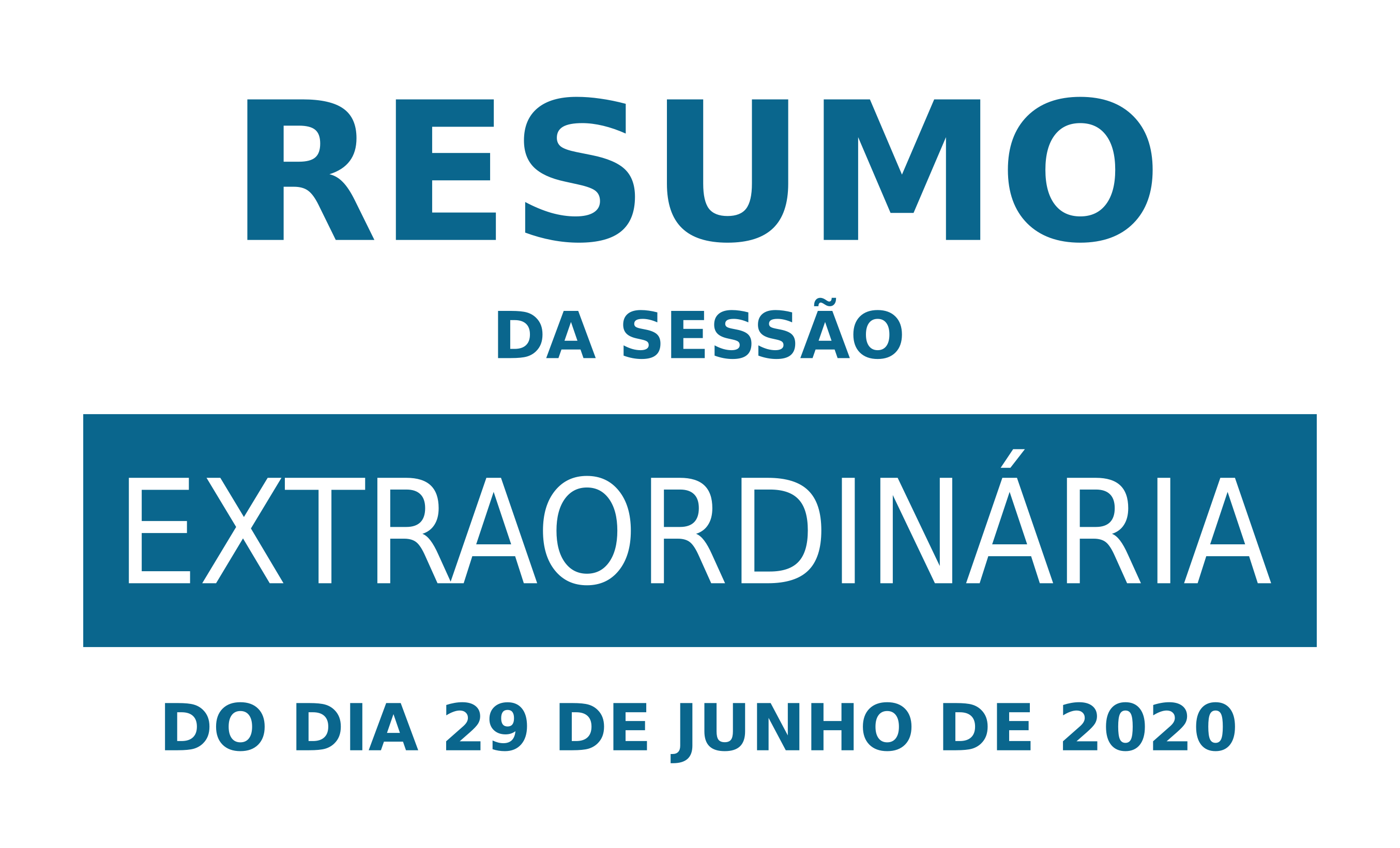 Resumo da 4ª Sessão Extraordinária de 2020