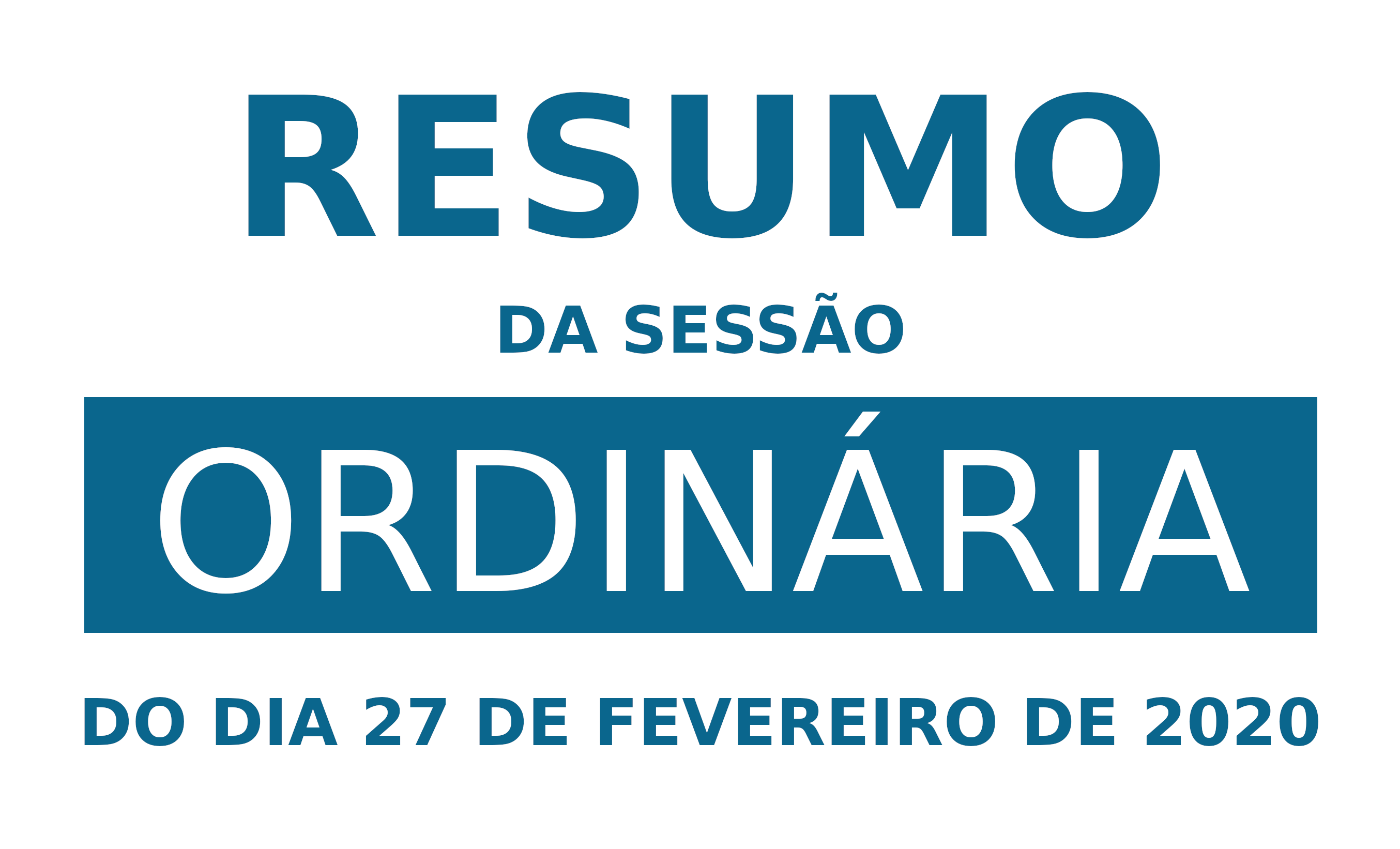 Resumo da 4ª Sessão Ordinária de 2020