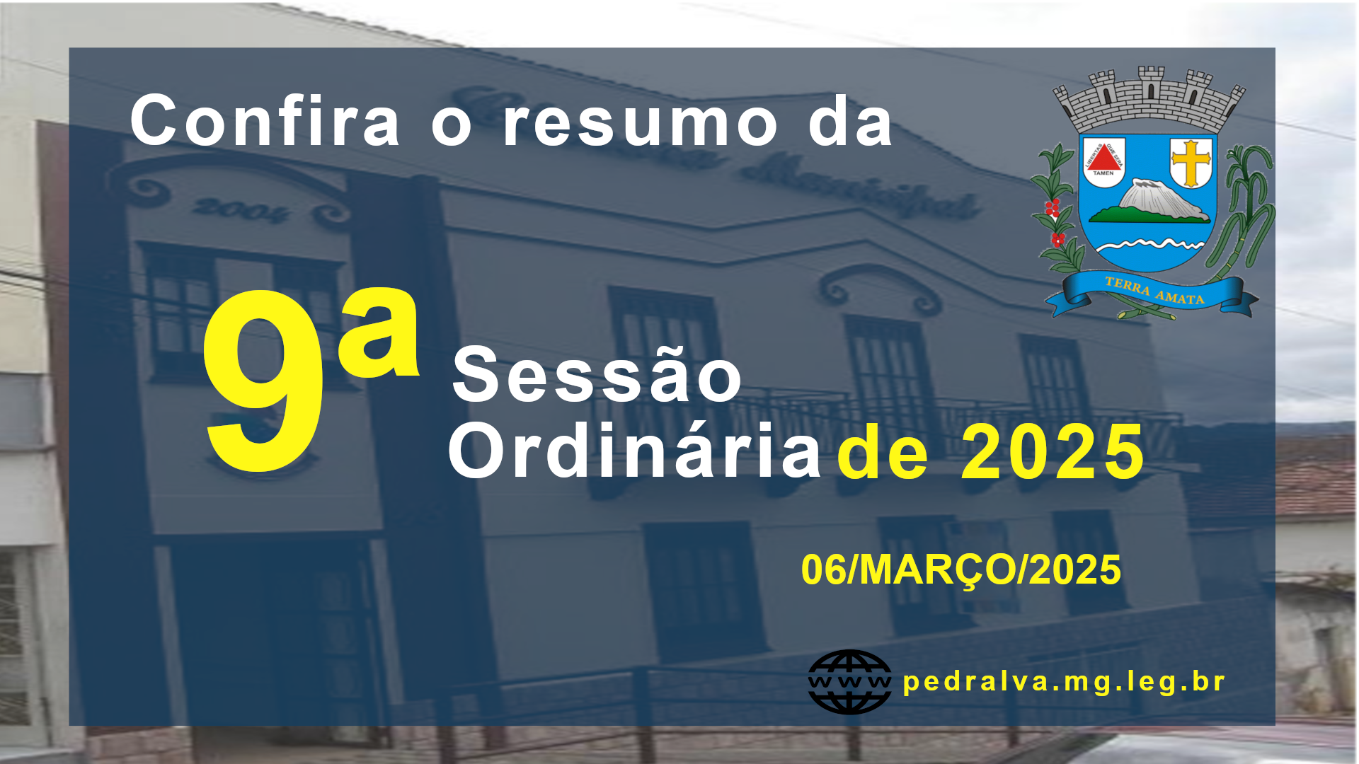 Resumo da 9ª Sessão Ordinária de 2025